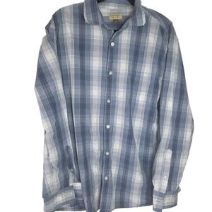 Sonoma Plaid Casual Button Up Shirt Mens XL Long Sleeve Everyday